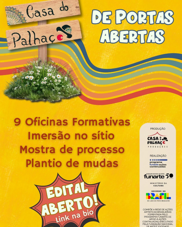 Casa do Palhaço abre portas para novo ciclo de formação em palhaçaria em 2026