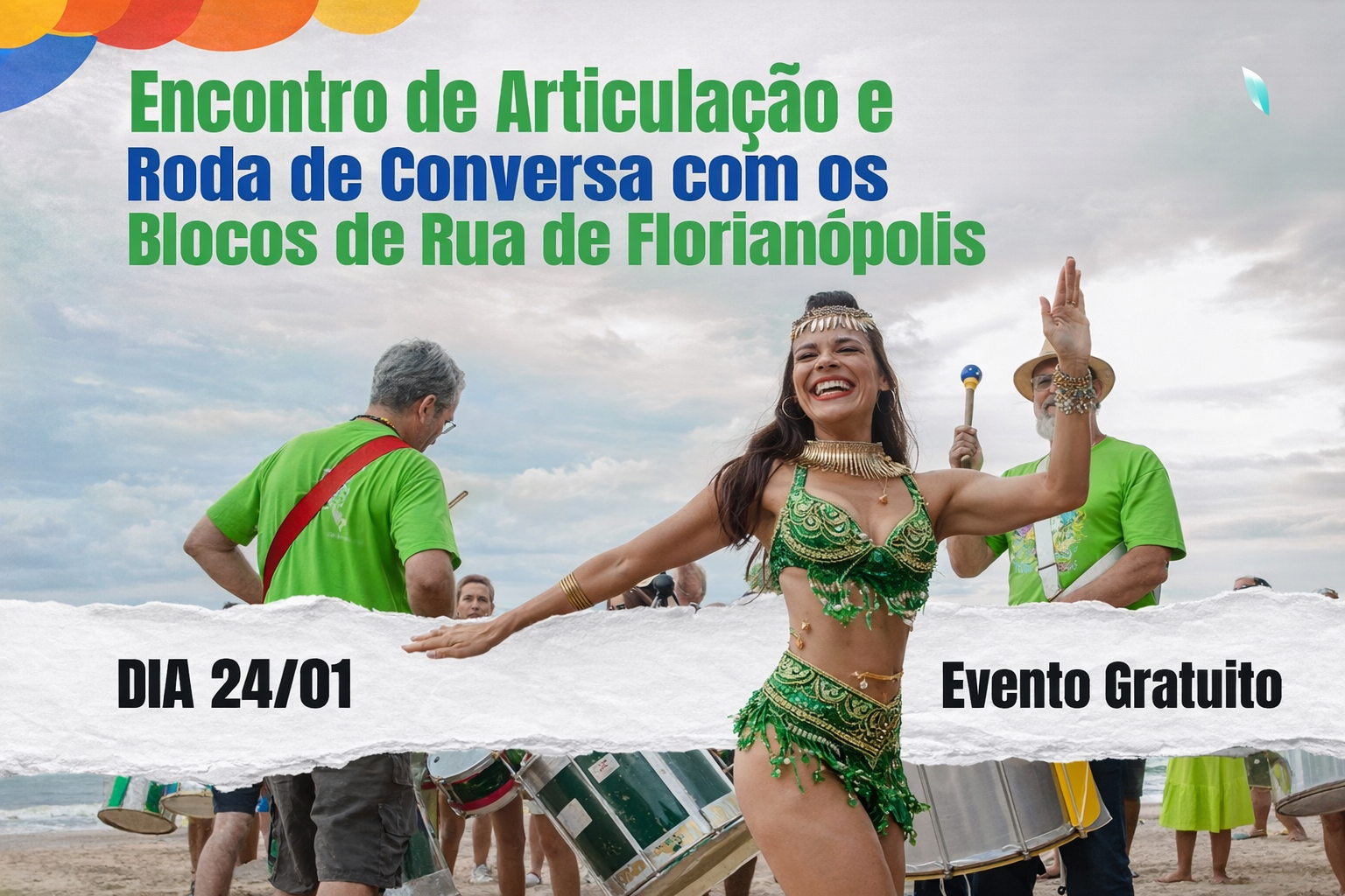 Encontro de Articulação e Roda de Conversa com os Blocos de Rua de Florianópolis