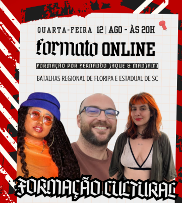 Duelo Regional de MC's - Batalha de MC's + Formação em Políticas e Direitos Culturais do CCSC