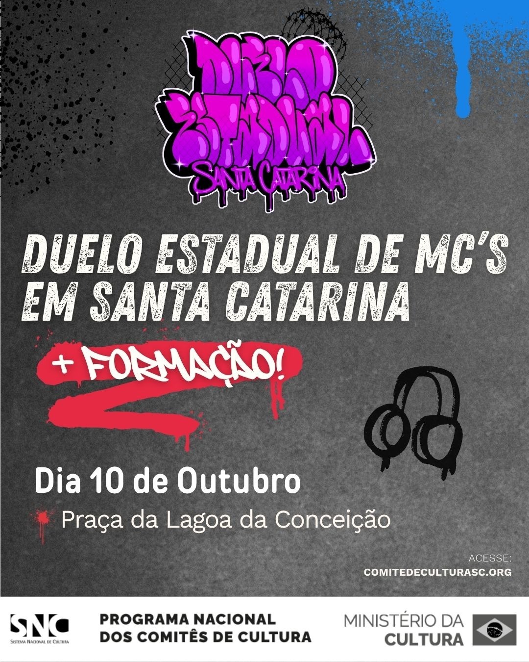 Duelo Estadual de MC's em Santa Catarina